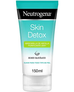 Neutrogena® Skin Detox® Maschera viso detergente all&#39;argilla 2 in 1